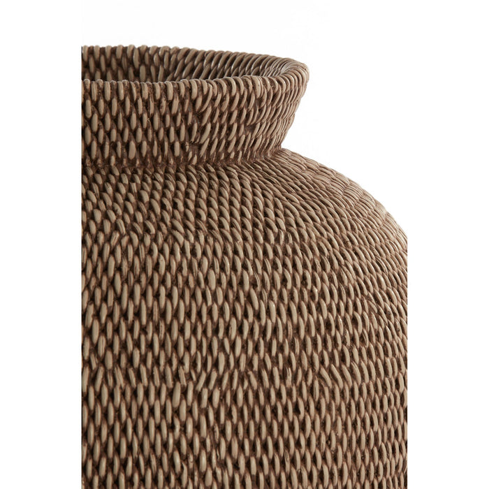 Light & Living Vaas Vendie - Bruin - Ø36cm