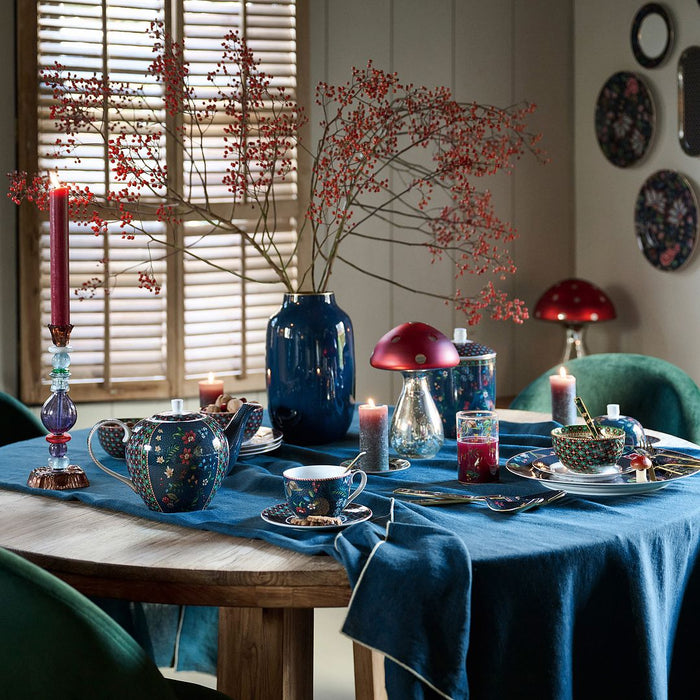 vtwonen Kaarsenhouder - Glazen Kandelaar - Transparant - 9.5x15cm