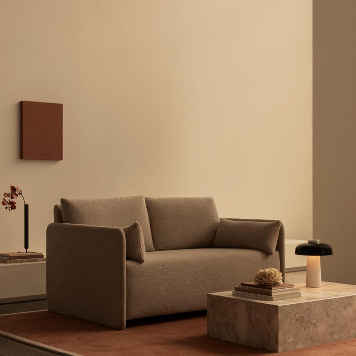 Audo Copenhagen Duomo vloerkleed 270x270 Marble Grey