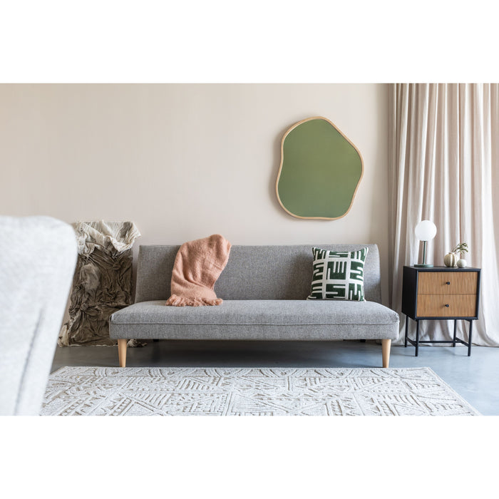 Housecraft Living Luz Slaapbank 2 persoons| Logeerbed| Bedbank Grijs