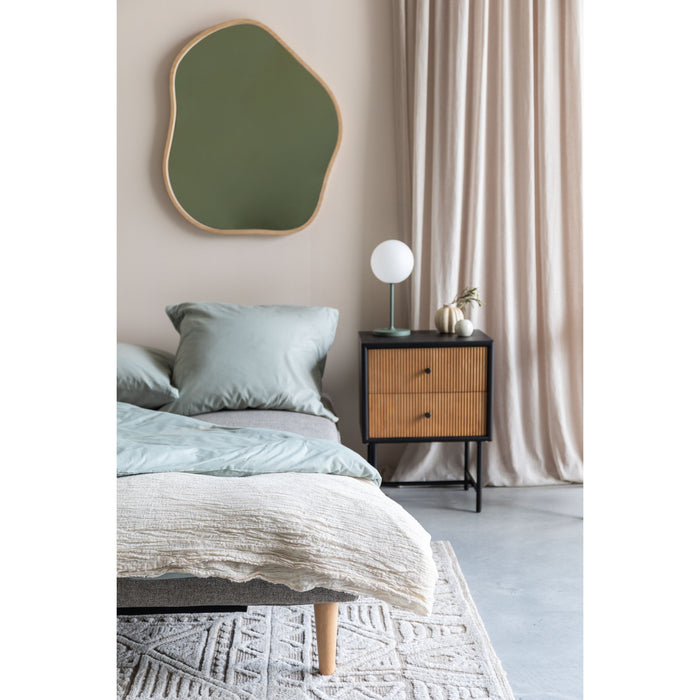 Housecraft Living Luz Slaapbank 2 persoons| Logeerbed| Bedbank Grijs