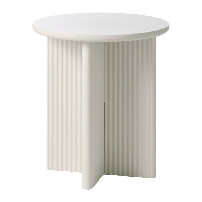 by fonQ Staple Bijzettafel Ø 50 cm - Greige