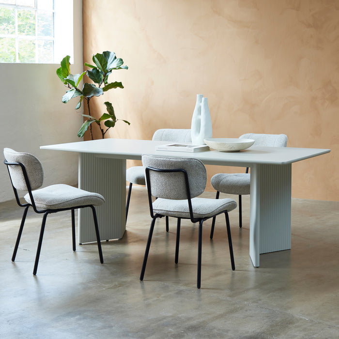 by fonQ Staple Eettafel 200 x 90 cm - Greige