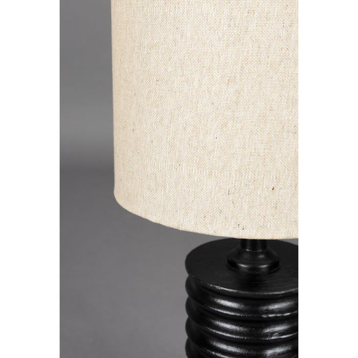Dutchbone Yalu Tafellamp - Zwart
