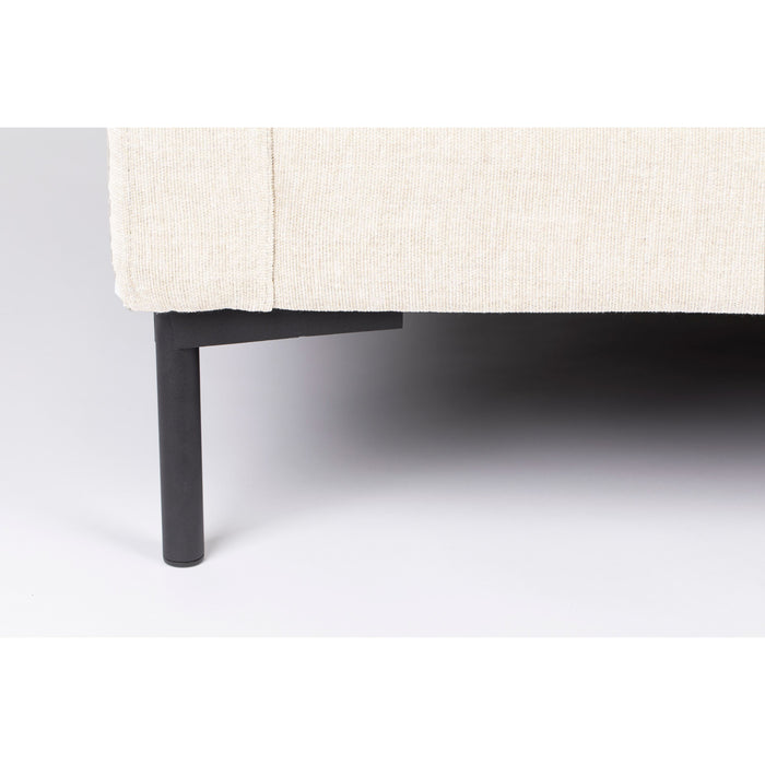 Zuiver Summer 7-zits Hoekbank - Crème