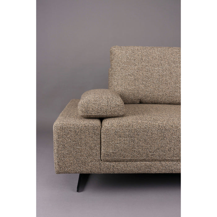 Dutchbone Shelly 3-zitsbank Rechts Chaise Longue Beige