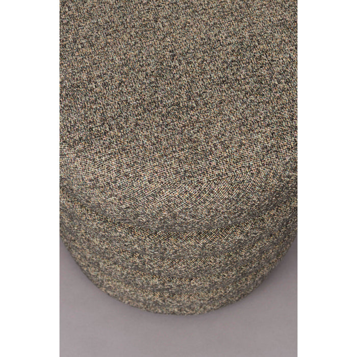 Dutchbone Fern Poef Zwart