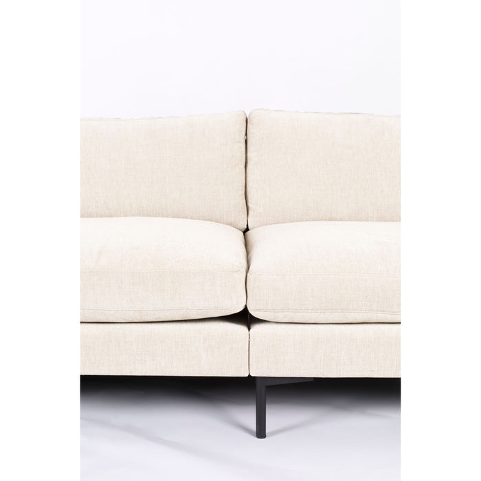 Zuiver Summer 3-zitsbank - Crème