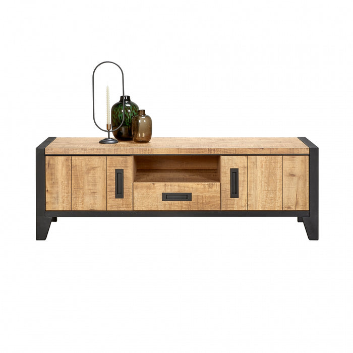 TV-Meubel Tilburg - Hout - Mango|Hout - Naturel - MDF