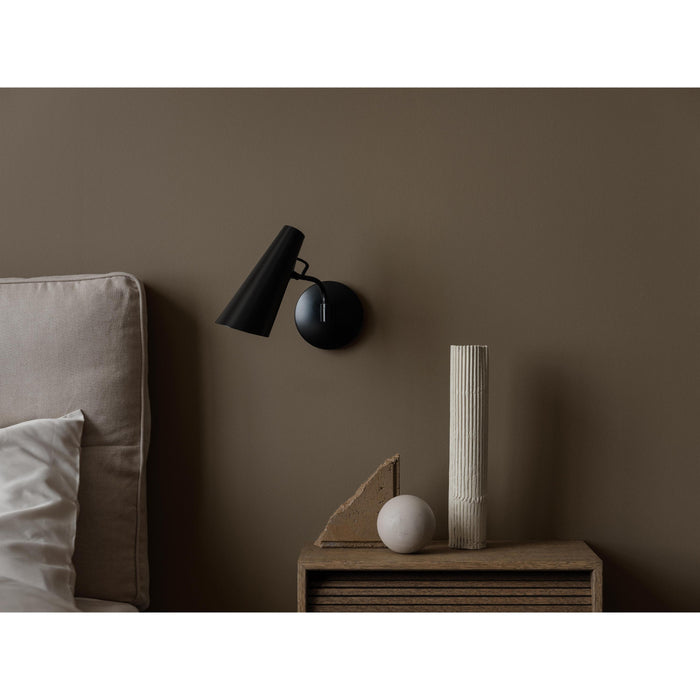 Northern Birdy Swing wandlamp zwart