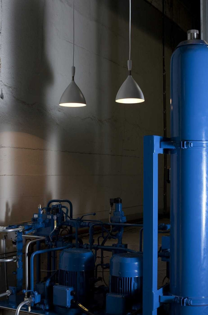 Dokka hanglamp Ø16.5 mat wit