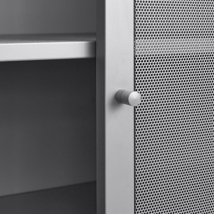 by fonQ Tibbe Opbergkast - H 140 cm - Greige