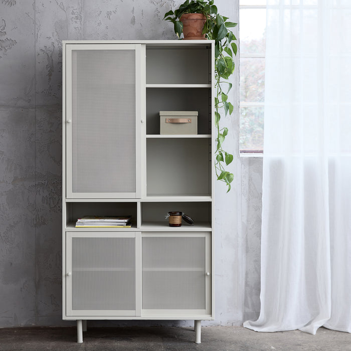 by fonQ Tibbe Opbergkast - H 180 cm - Greige