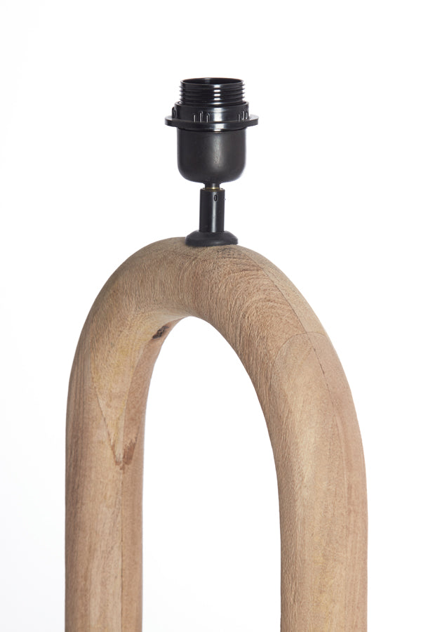 Light&living Lampvoet 30x12x59 cm PACECO hout mat naturel