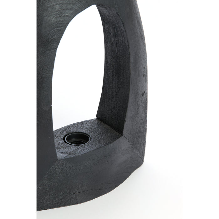 Light&living Tafellamp 27x10x35 cm CARINI hout mat zwart