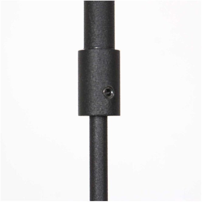 Steinhauer - Turound - Hanglamp 4-lichts zwart | smoke glas dimbaar