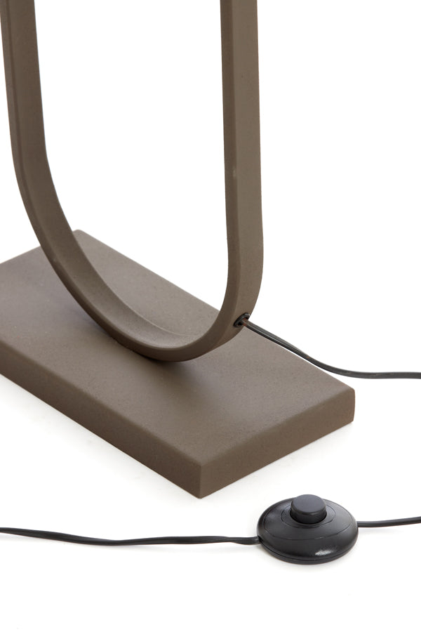 Light & Living Light&living Vloerlamp 30x15x142 cm JAMIRI bruin