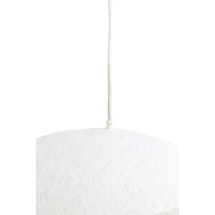 Light&living Hanglamp 53x43x18 cm LONIA crème+antiek brons