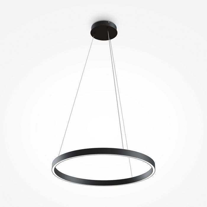 Maytoni - Hanglamp Rim - Zwart - Ø60