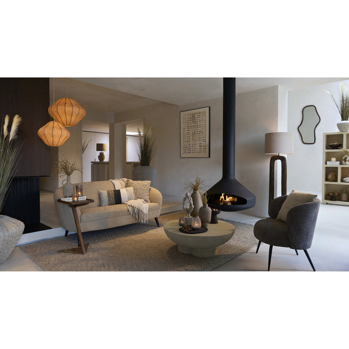 Light&living Hanglamp Ø50x40,5 cm SUKAU kraftpapier bruin