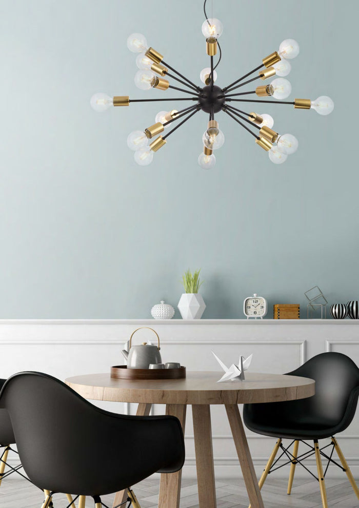 Maytoni - Hanglamp Jackson - Zwart - Ø98