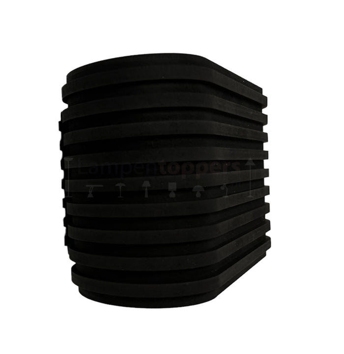 Blij Design Wandlamp Oval Zwart G9