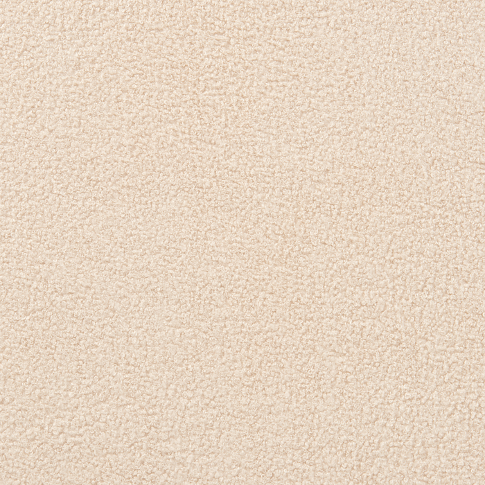 Beliani-FLAYAT -Tweepersoonsbed-Lichtbeige-140 x 200 cm-Bouclé