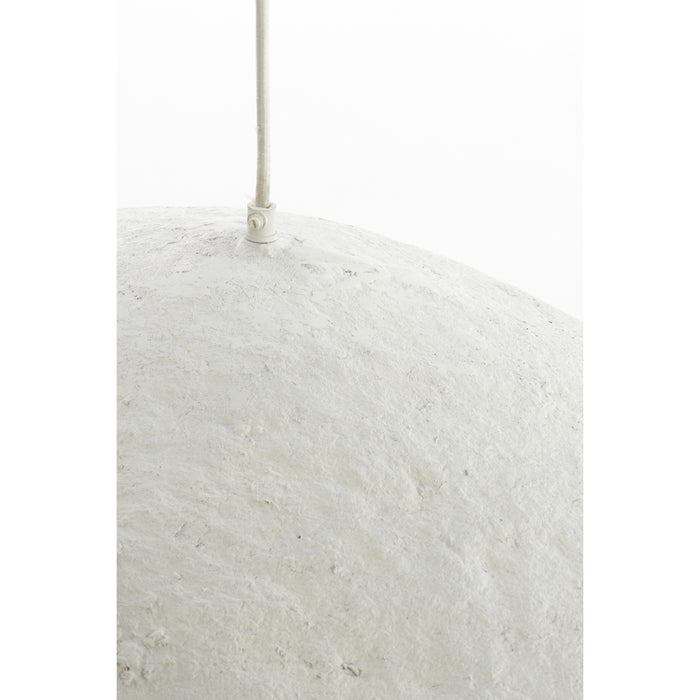 Light&living Hanglamp 71x53,5x23 cm LONIA crème+antiek brons