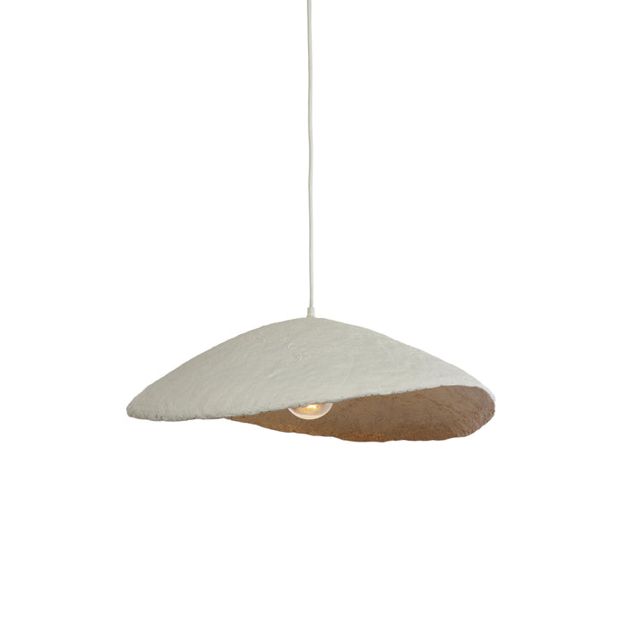Light&living Hanglamp 71x53,5x23 cm LONIA crème+antiek brons
