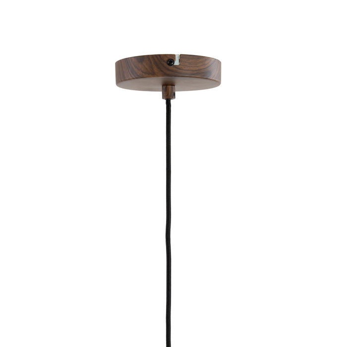 Light & Living Hanglamp Dania - Bruin|Crème - Ø22cm