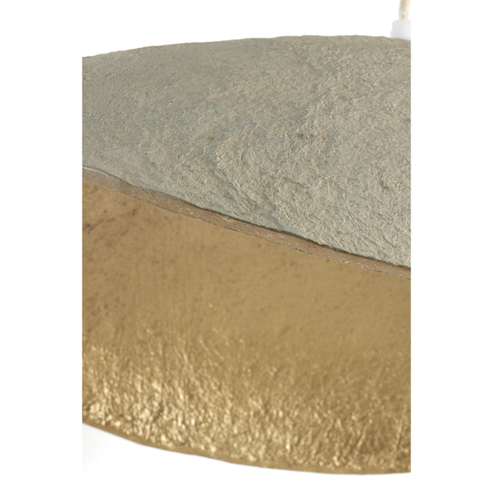 Light&living Hanglamp 53x43x18 cm LONIA grijs+antiek brons