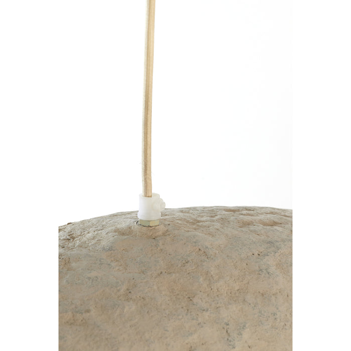 Light&living Hanglamp 53x43x18 cm LONIA grijs+antiek brons