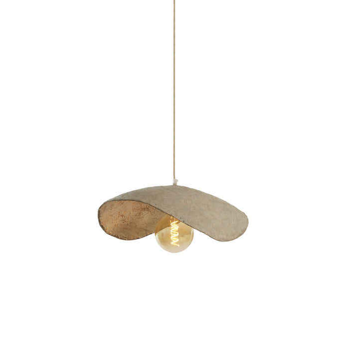 Light&living Hanglamp 53x43x18 cm LONIA grijs+antiek brons