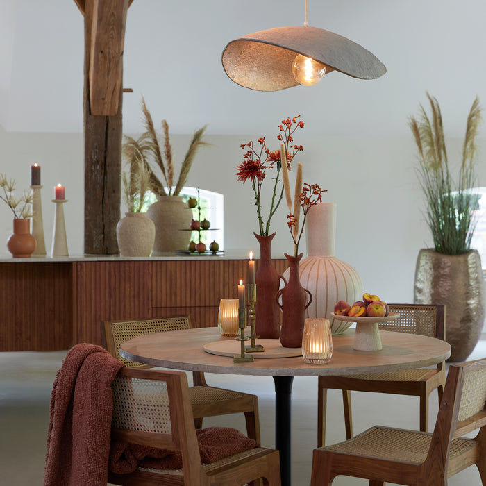 Light&living Hanglamp 53x43x18 cm LONIA grijs+antiek brons