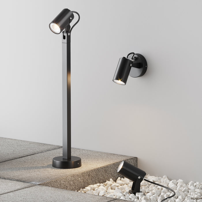 Maytoni Outdoor - Landschapsverlichting Scope - Zwart - Ø5,5