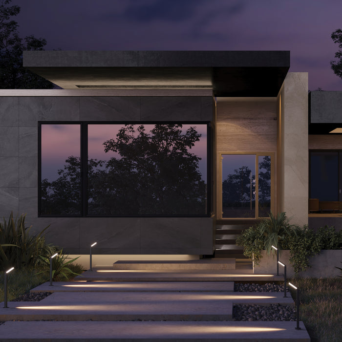 Maytoni Outdoor - Landschapsverlichting Paso - Zwart