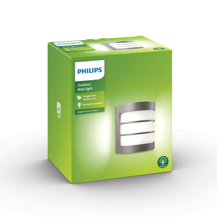 Philips Calgary buitenwandlamp - antraciet