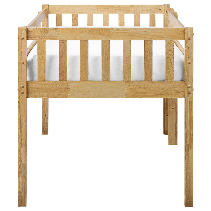 Beliani - PEIPIN - Kinderbed - Lichtbruin - 90 x 200 cm - Hout