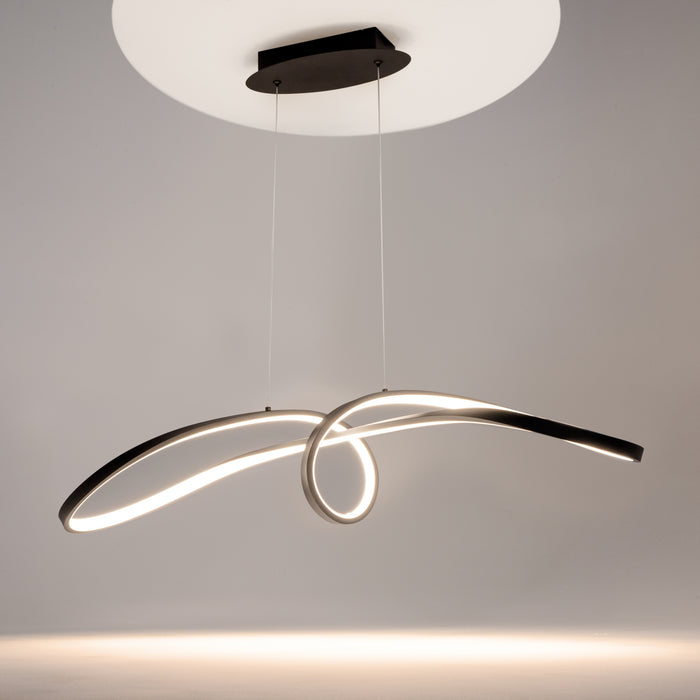 Maytoni - Hanglamp Curve - Zwart
