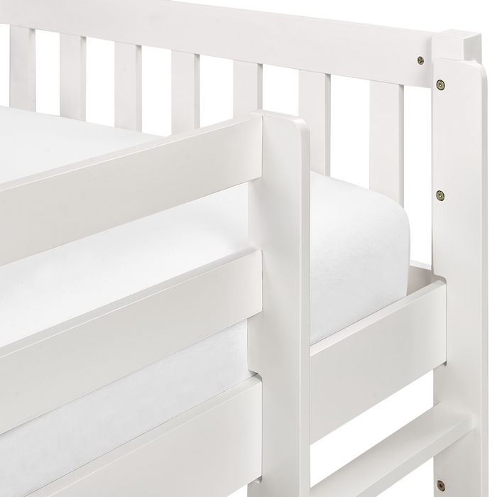 Beliani - PEIPIN - Kinderbed - Wit - 90 x 200 cm - Hout