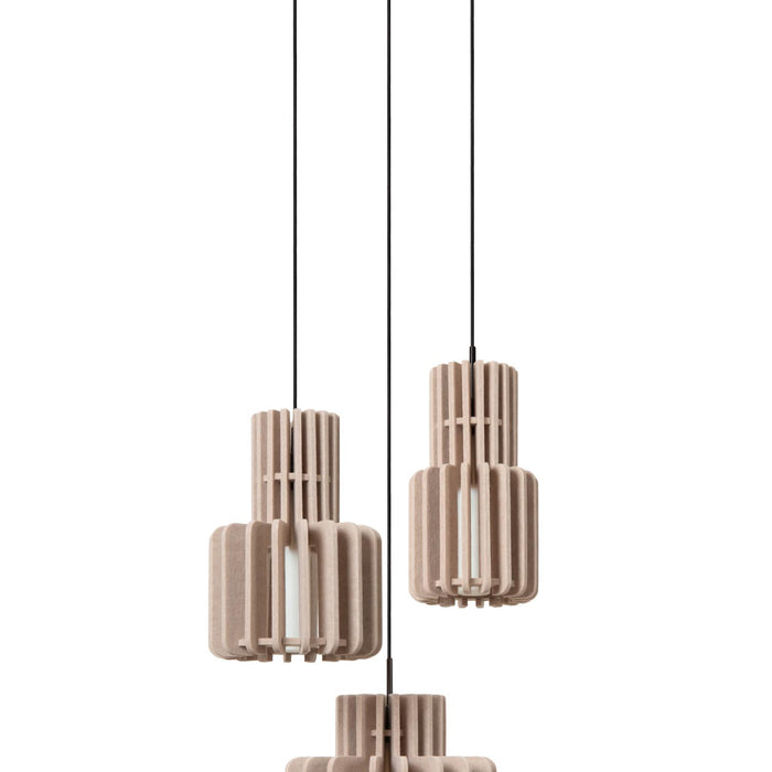 Lucide ROLLO Hanglamp - Taupe