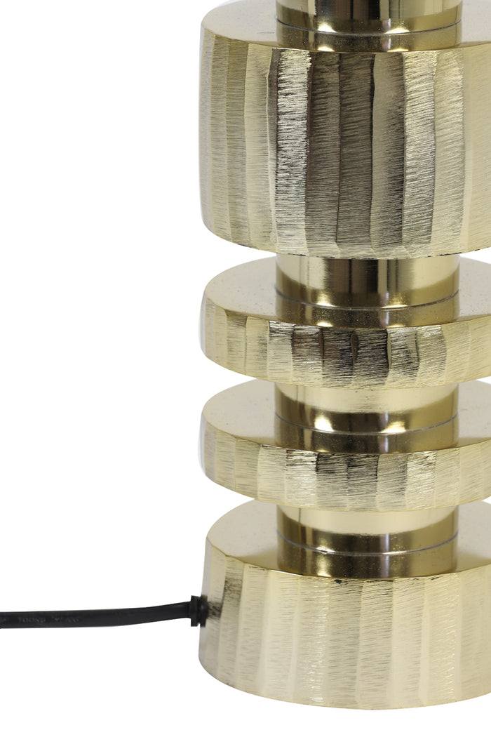 Light & Living Light&living Lampvoet Ø10x38 cm JAISA glanzend goud