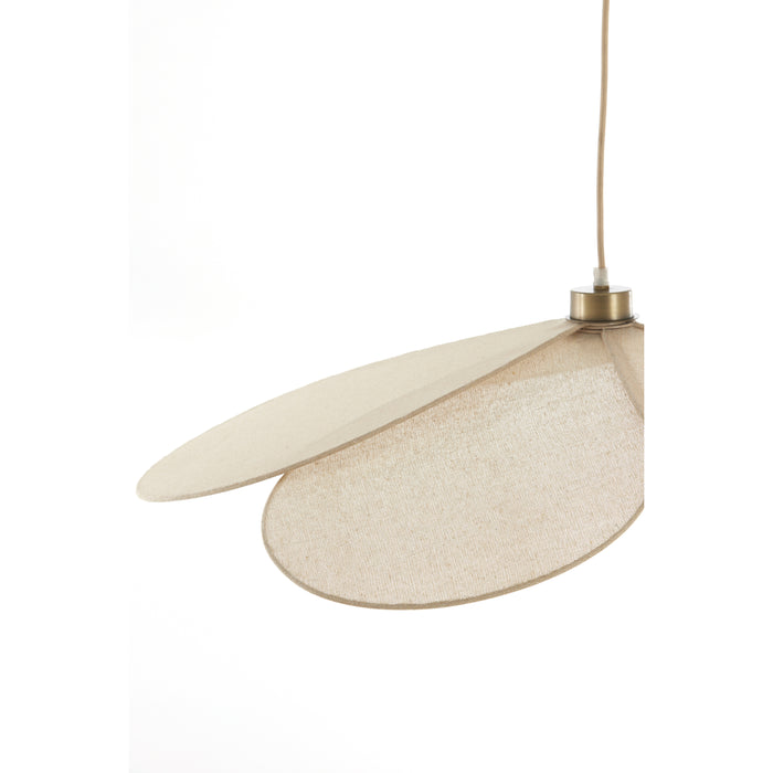 Light & Living Light&living Hanglamp Ø79x20 cm FYANO zand