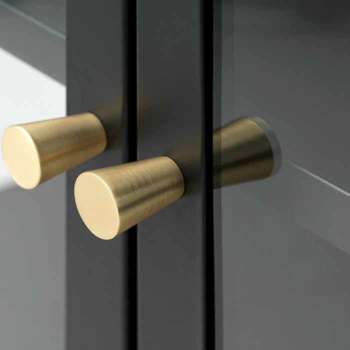 by fonQ Fort Dressoir 4-Deurs - Zwart