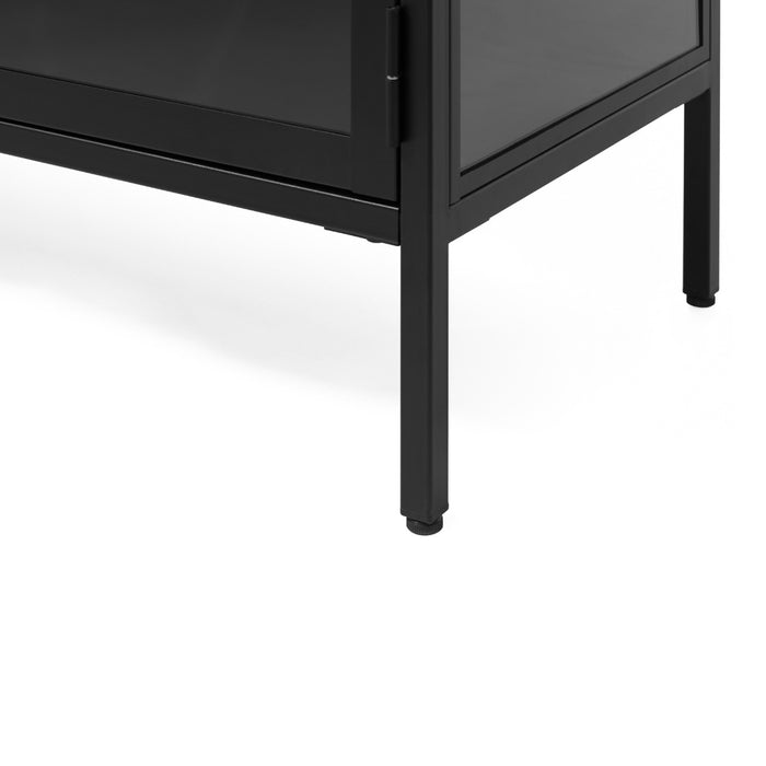 by fonQ Fort Dressoir 4-Deurs - Zwart