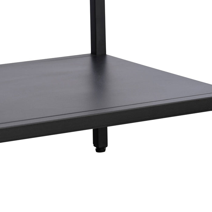 by fonQ Fort Vitrinekast - H 160 cm - Zwart