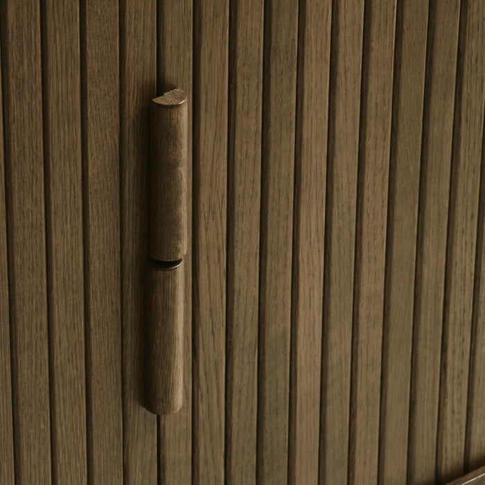 by fonQ Splinted Dressoir - Smoked Eiken