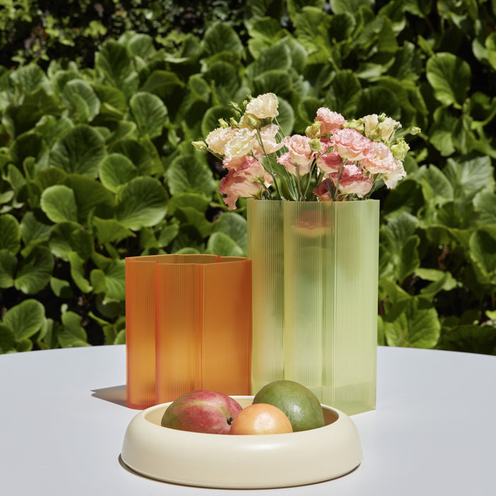 Kartell Okra Vaas H 34 cm - Oranje