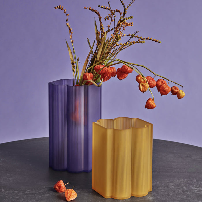 Kartell Okra Vaas H 24 cm - Oranje