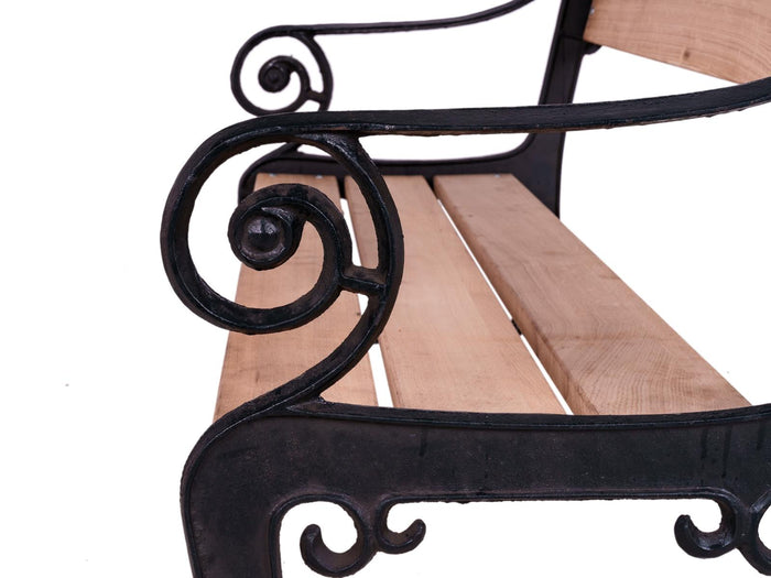 Gietijzeren tuinbank onderstel Prinsengracht